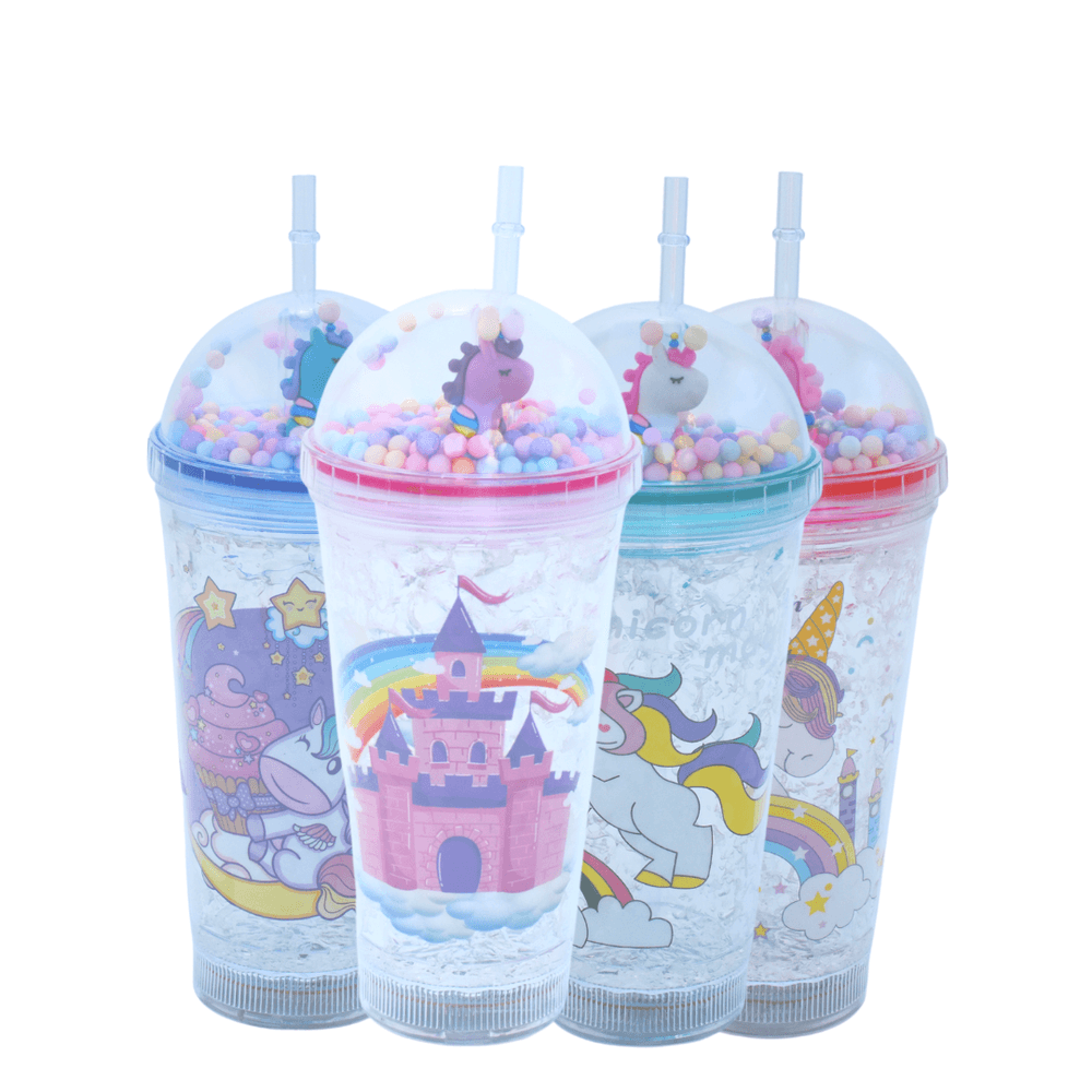 Imagen de VASO UNICORNIO BOLITAS