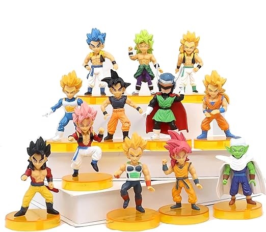 Imagen de COLECCION 12 FIGURAS DRAGON BALL