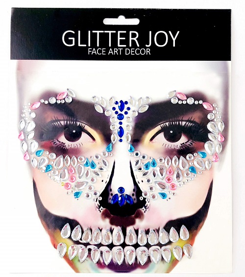 Imagen de DOCENA GLITTER JOY FACE ART DECOR