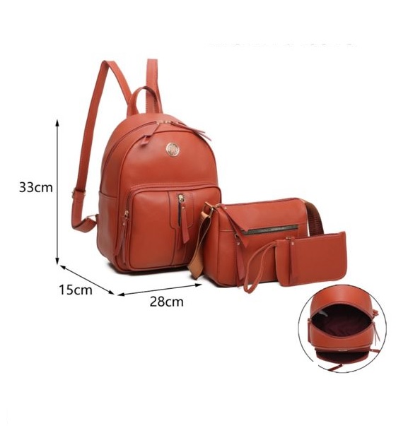 Imagen de COMBO 3 MOCHILA TACTOPIEL GRENOBIL