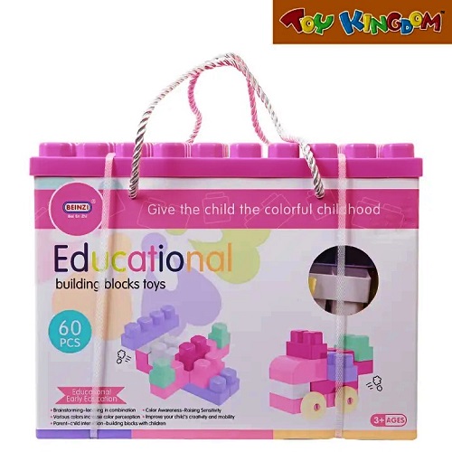 Imagen de BAUL BLOQUES EDUCATIONAL 60 PIEZAS