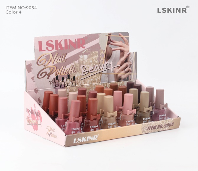 Imagen de CAJA 24 ESMALTE UÑAS LSKINR 9054