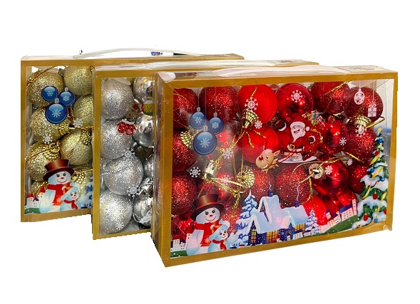 Imagen de CAJA RECTANGULAR 24 MINI ESFERAS