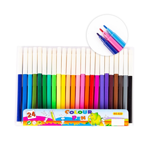 Imagen de PAQ. 24 COLOUR PEN PINCELIN ECONOMICO *
