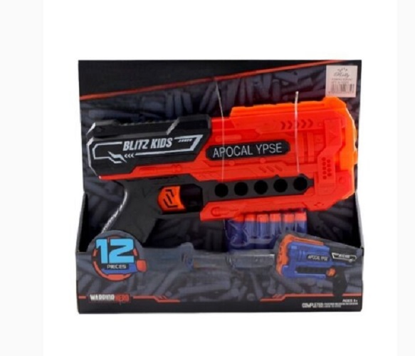 Imagen de ARMA BLITZ KIDS DE JUGUETE 12 DARDOS WARFARE