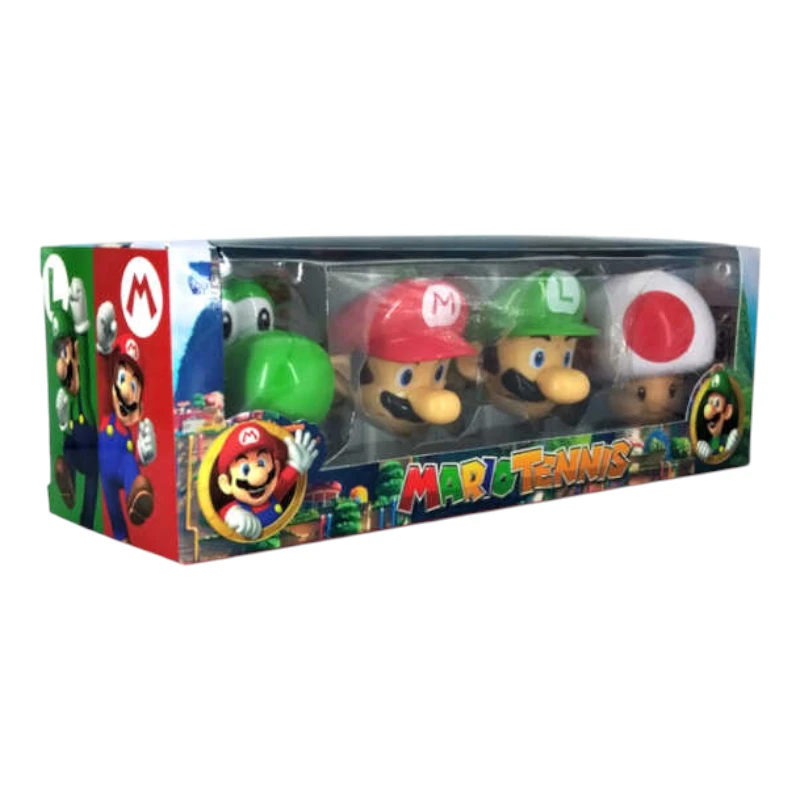 Imagen de JUGUETE ARMABLE 4 CABEZAS MARIO BROS