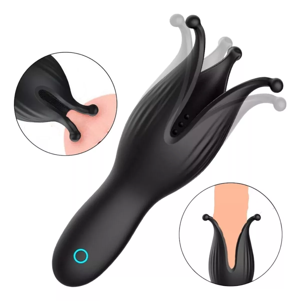 Imagen de ESTIMULADOR PARA HOMBRE VIBRADOR RECARGABLE