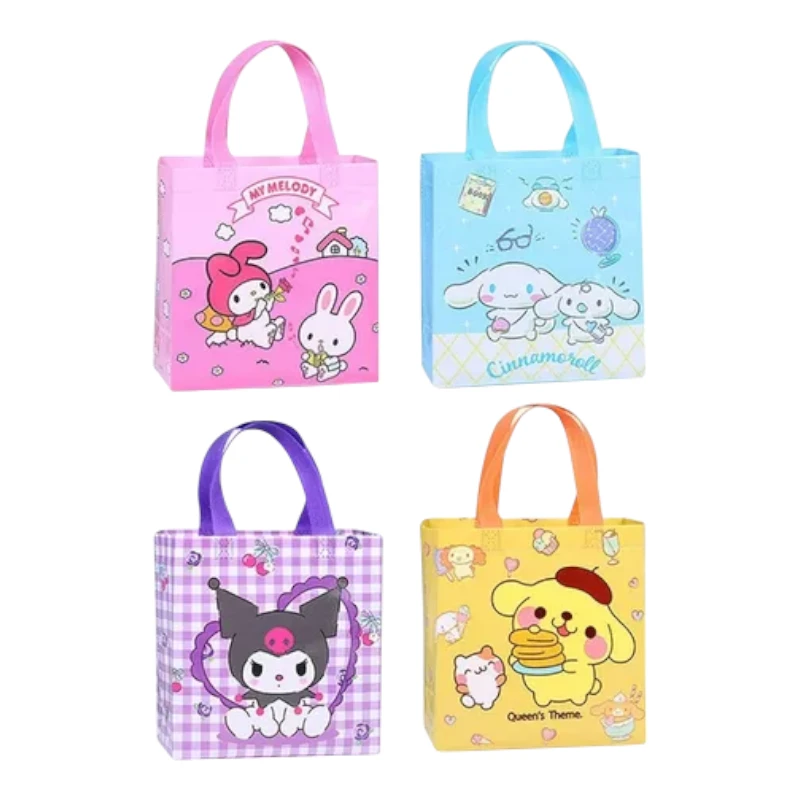 Imagen de DOCENA BOLSA DE LONA SANRIO 20X24cm