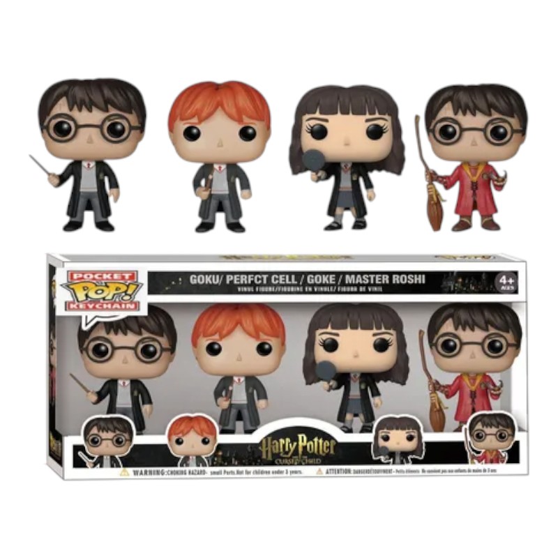 Imagen de SET 4 FIGURA POP *HARRY POTTER*
