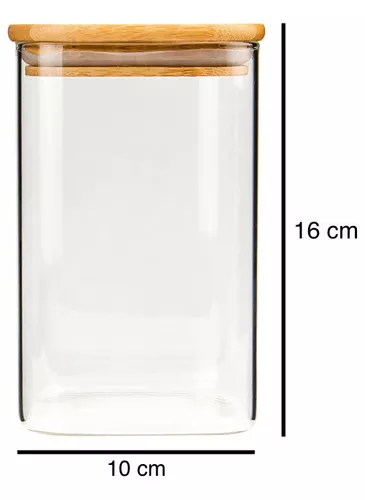 Imagen de RECIPIENTE CUADRADO ALIMENTOS 1000ml