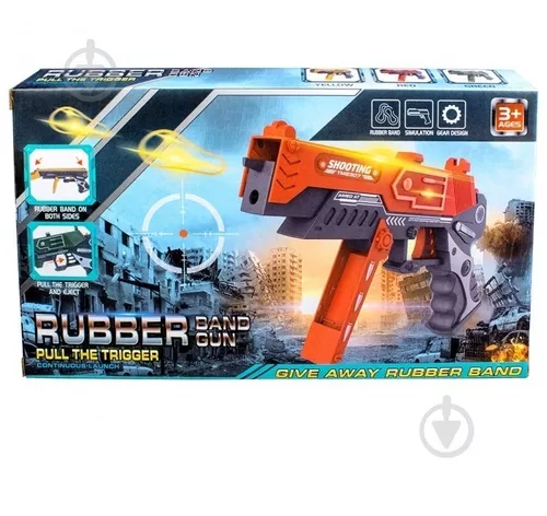 Imagen de PISTOLA DE LIGAS RUBBER