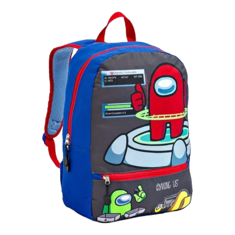 Imagen de MOCHILA PRIMARIA AMONG US AZUL ORIGINAL