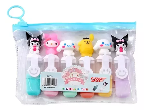 Imagen de PAQ. 6 MARCATEXTOS SANRIO *