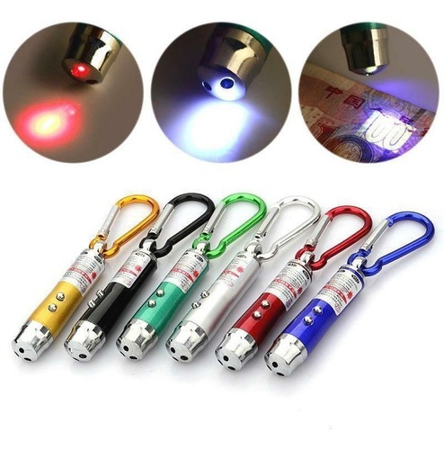 Imagen de DOCENA LLAVERO APUNTADOR LASER