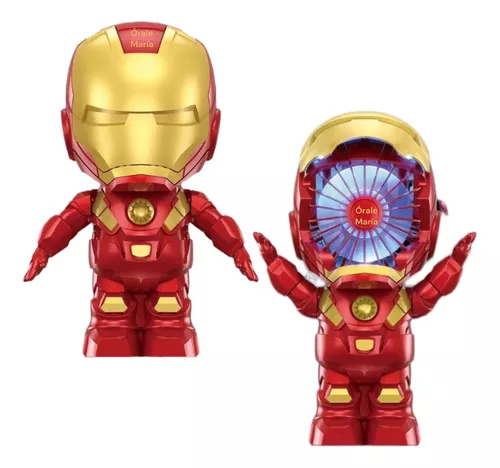 Imagen de VENTILADOR ROBOT IRON MAN RECARGABLE