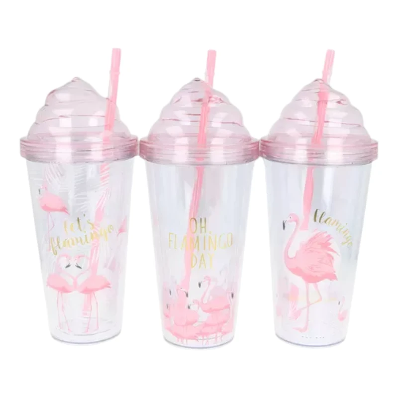 Imagen de VASO HELADO FLAMENCOS 500ml