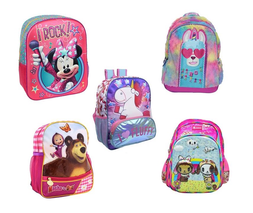Imagen de NUEVA MOCHILA PRIMARIA MARCAS PERSONAJES NIÑA🦄