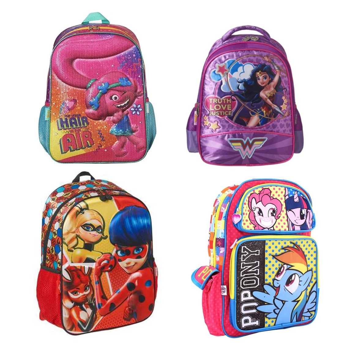 Imagen de MOCHILA ORIGINAL *NIÑA PERSONAJES AL AZAR URBANIA