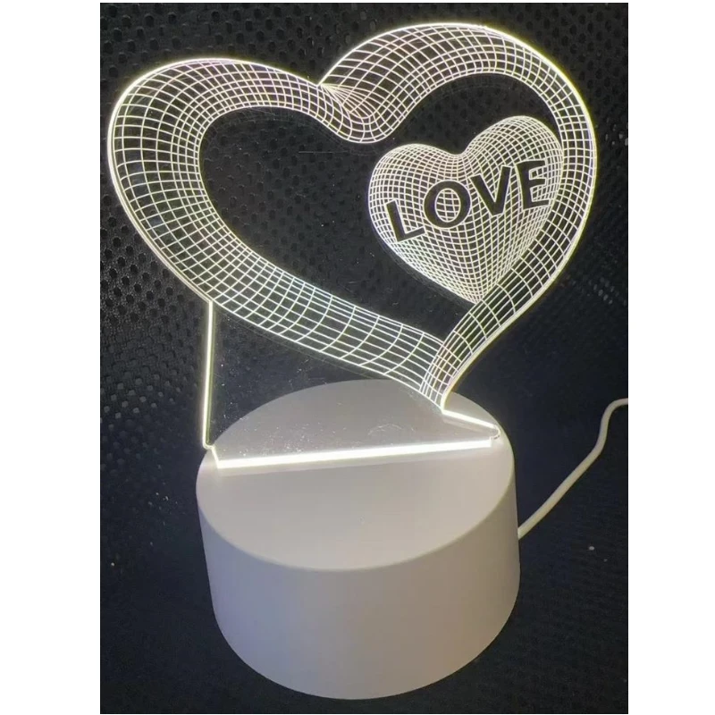 Imagen de LAMPARA *CORAZON LOVE* SAN VALENTIN