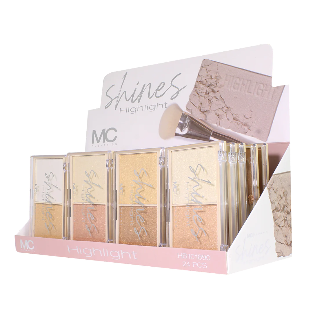 Imagen de GAMA 4 ILUMINADOR DUO SHINES MC COSMETICS HB101890