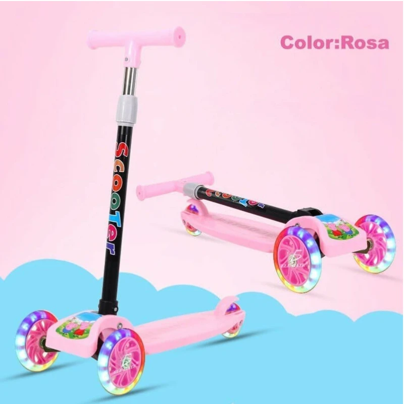 Imagen de SCOOTER COLOR 3 LLANTAS LED