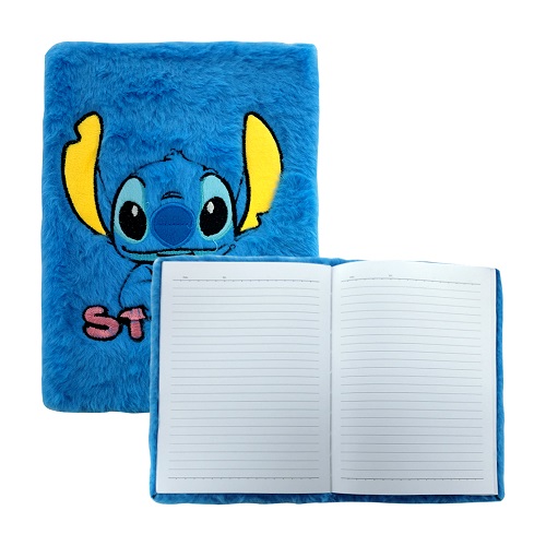 Imagen de LIBRETA PELUCHE STITCH 21x15