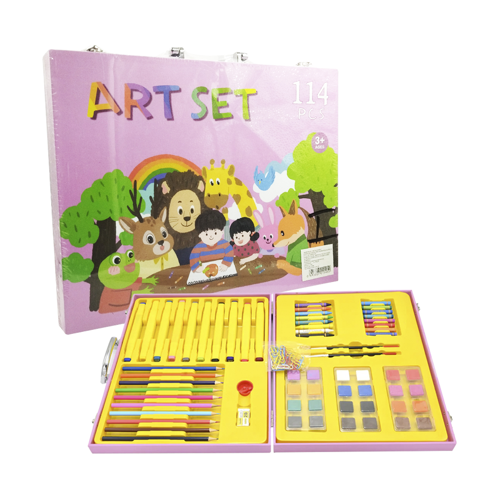 Imagen de ESTUCHE MALETIN SET DE ARTE 114 PIEZAS