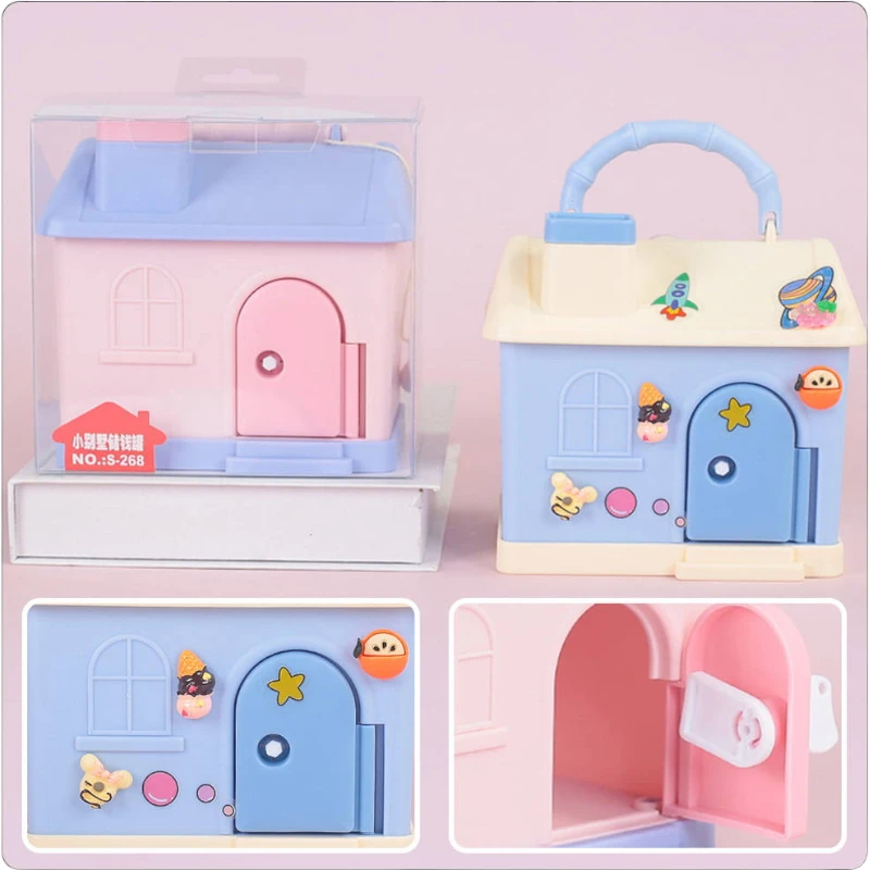 Imagen de CASITA ALCANCIA CON STICKERS