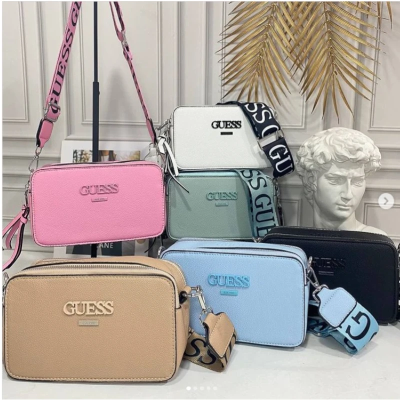 Bolso Bandolera GUESS Fleet Mini Saddle Para Mujer - Diseño Saddle, Práctico Y Con Estilo