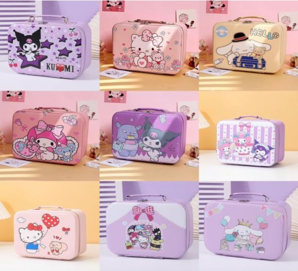 Imagen de MALETIN COSMETIQUERA SANRIO CUADRADA