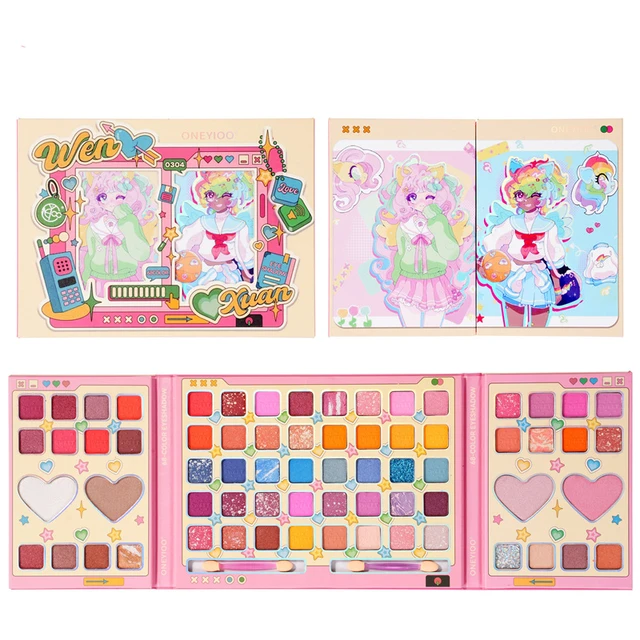 Imagen de PALETA SOMBRAS + ILUMINADORES WEN ONEYIOO