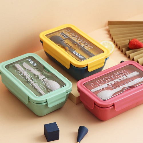 Imagen de LUNCH BOX 1100ml CON CUBIERTOS