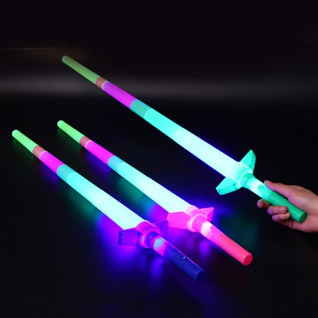 Imagen de ESPADA RETRACTIL JUGUETE LUZ LED