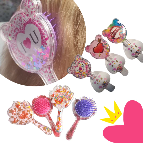 Imagen de DOCENA CEPILLO CABELLO SAN VALENTIN