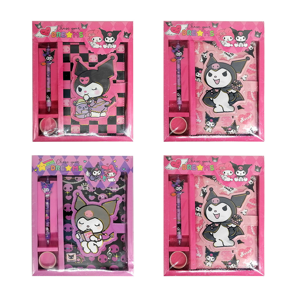 Imagen de DIARIO KUROMI C/ACCESORIOS