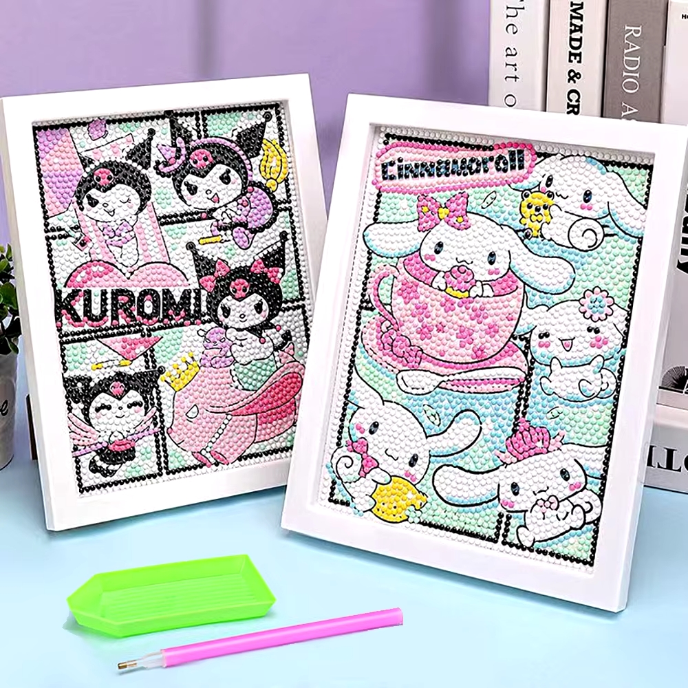 Imagen de BRICOLAGE PINTURA DIAMANTE 25x20 SANRIO