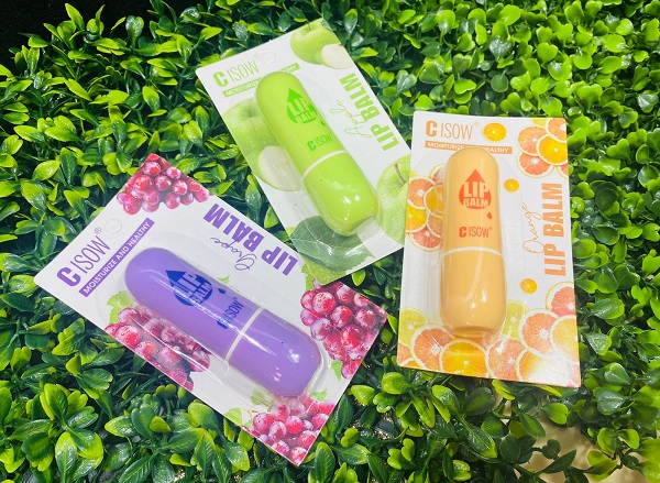 Imagen de 24 PZAS BALSAMO LIP BALM CISOW FRUTAL