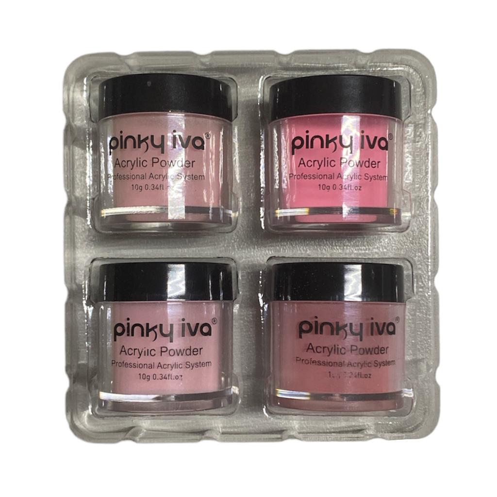 Imagen de PAQUETE 4 ACRILICO UÑAS PINKY IVA AL AZAR *