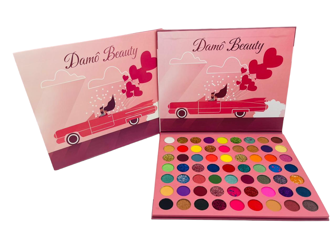 Imagen de PALETA SOMBRAS DAMO BEAUTY CARRO CORAZONES