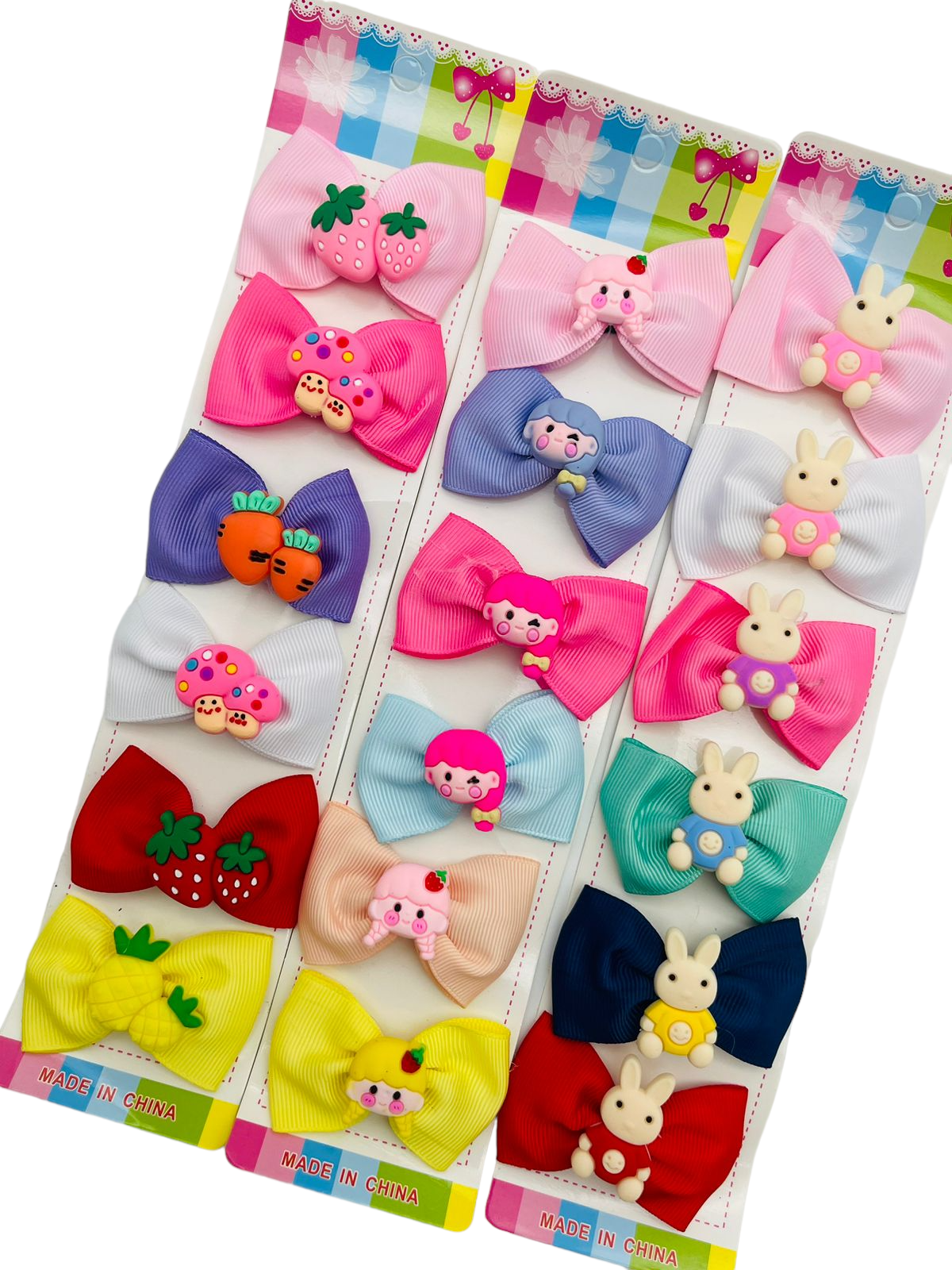 Imagen de DOCENA MOÑITO INFANTIL C/CHARMS