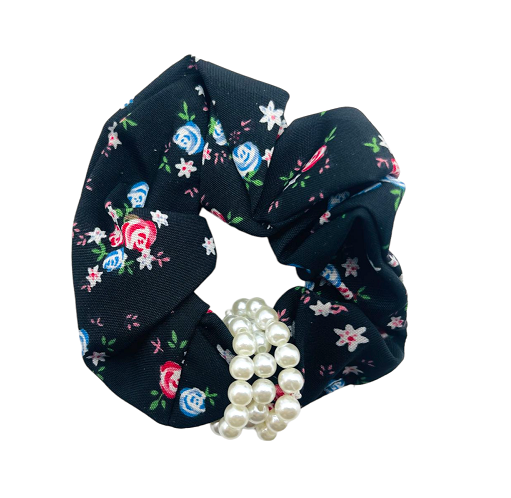 Imagen de PAQ. 12 DONA TELA PARA CABELLO C/PERLAS
