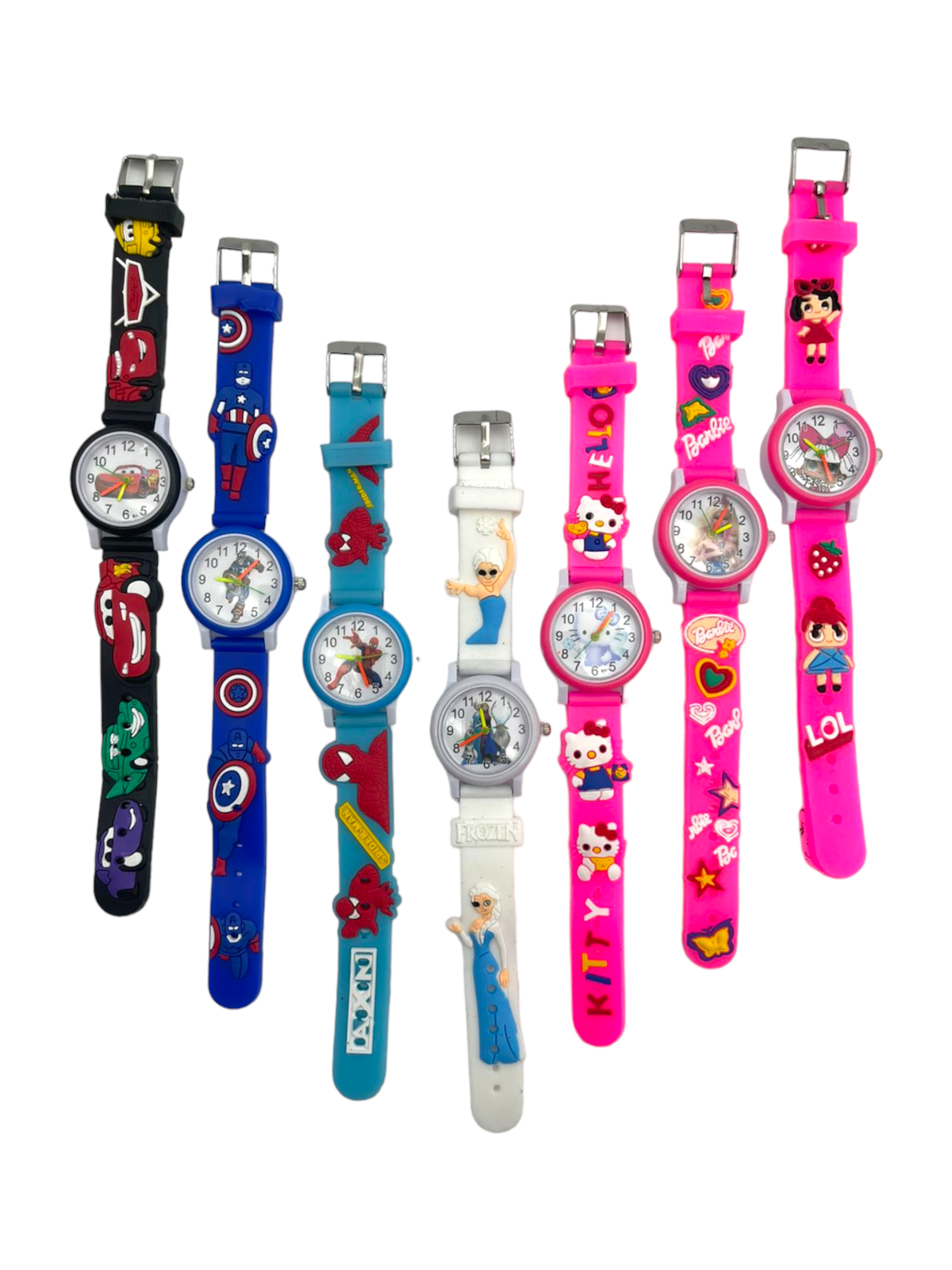 Imagen de RELOJ PERSONAJES INFANTIL REDONDO