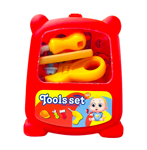 Imagen de CAJA 6 MALETIN HERRAMIENTAS FUNNY TOOLS SET