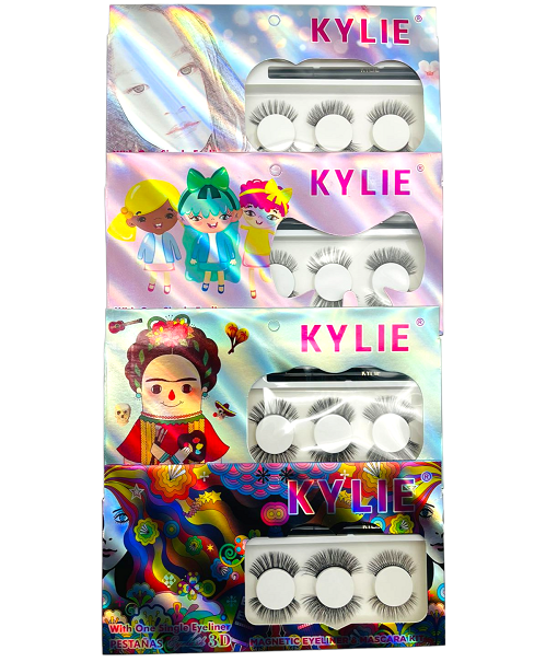 Imagen de 5 PAR PESTAÑA KYLIE MAGNETICAS