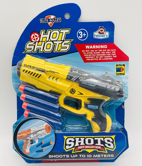 Imagen de PISTOLA DARDOS HOT SHOTS