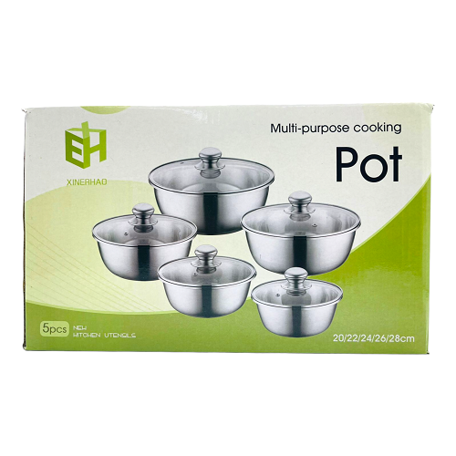 Imagen de JUEGO DE 5 OLLAS POT XINERHAO