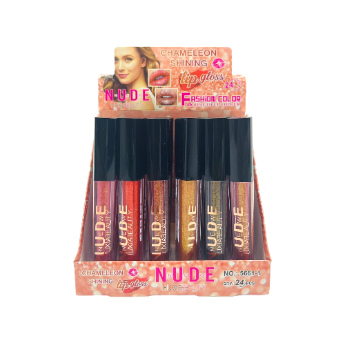 Imagen de CAJA 24 GLOSS CHAMALEON SHINING NUDE*