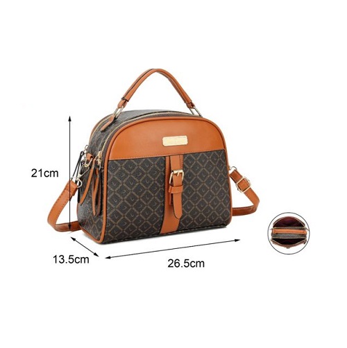 Imagen de BOLSO DE MANO CON DISEÑO GRENOBIL
