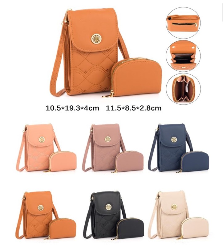 Imagen de DUO BOLSO + MONEDERO GRENOBIL