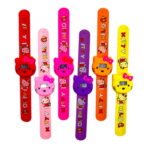 Imagen de DOCENA RELOJ HELLO KITTY INFANTIL